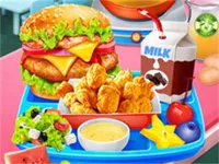 School Lunch Maker Game image
