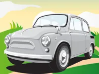 Vintage German Cars Jigsaw image