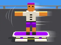 Blocky Skater Rush image
