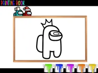 Among Us: Painting Book image