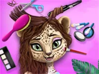 Jungle Animal Summer Makeover Game image