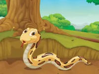 Scary Reptiles Coloring image