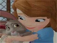 Sofia And Animals Jigsaw Puzzle image